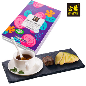 230 g de caramelo de jengibre viejo y jengibre rosa orgánico