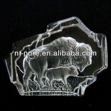 Yak Bull Crystal iceberg Block