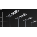 all in one led street light