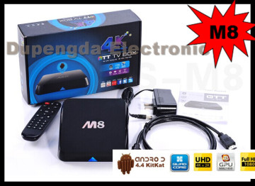 2104 New Product Quad Core M8 Set Top Box, Google Android 4.4 TV Box M8