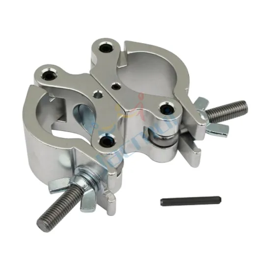 Professional 2 Inch Swivel Hook Clamp for Stage Lighting - 500kg Capacity