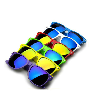 Custom Logo Neon Promotion Sonnenbrille mit UV 400 Schutz für Partys