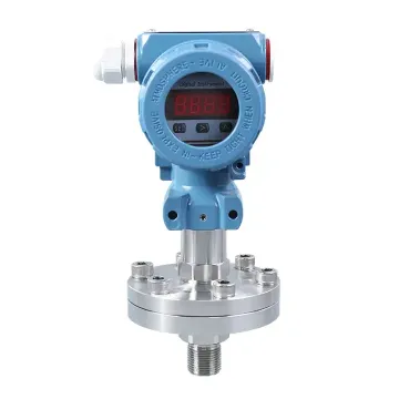 DN25 Water Pressure Transducer 4-20mA Diaphragm Flange Pressure Transmitter