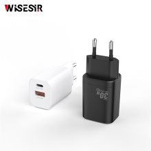 Gan Charger 30W Adaptador super rápido