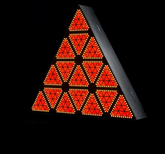 Warm White 16x30W LED COB Triangle Retro Light for DJ Disco Party Background