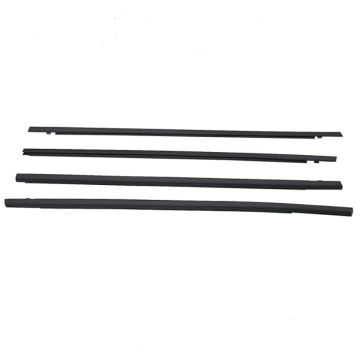 Black Chrome Car Window Trim for Honda Civic 2016-2021