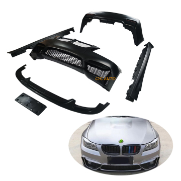 BodyKit Upgrade LCI dla BMW 3 serii E90 - M4 Style i boczne spódnice dla 318i/320i/325i/335i (2008-2010)