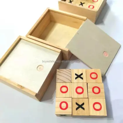 Wooden Skill Game Set for Kids - Cheap and Fun Wooden Toys and Puzzles