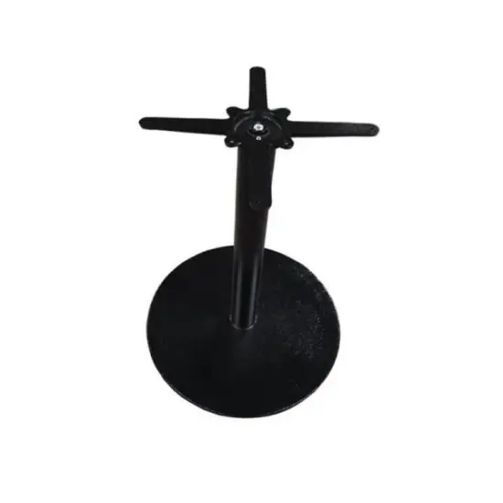 Cast Iron Flat Table Base Round