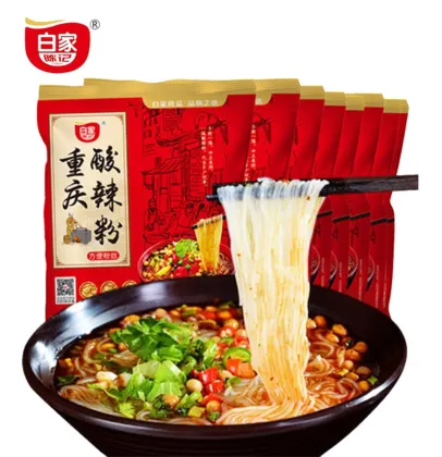 Chinese Food Sichuan Hot and Sour Powder Spicy Starch Noodles