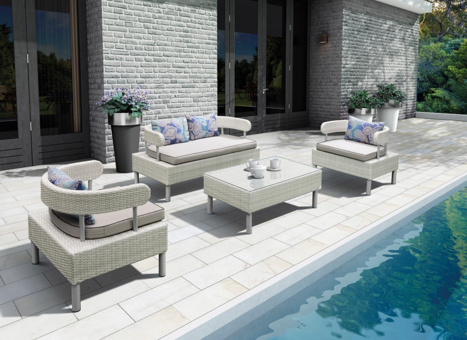 Outdoor PE Rattan-Sofa-Set