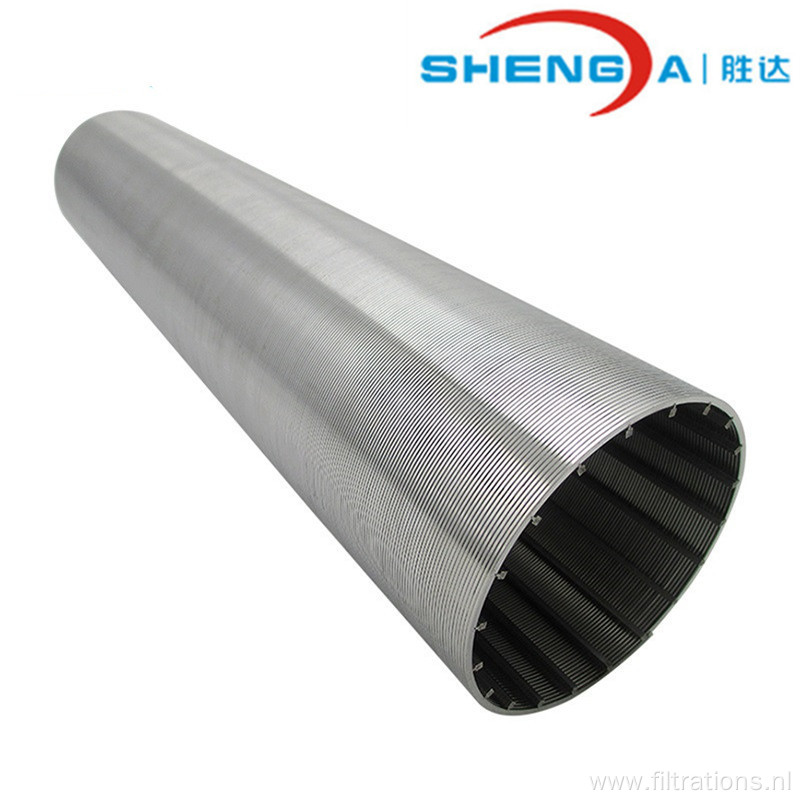 SS Wedge Wire Strainer for Oil Drilling