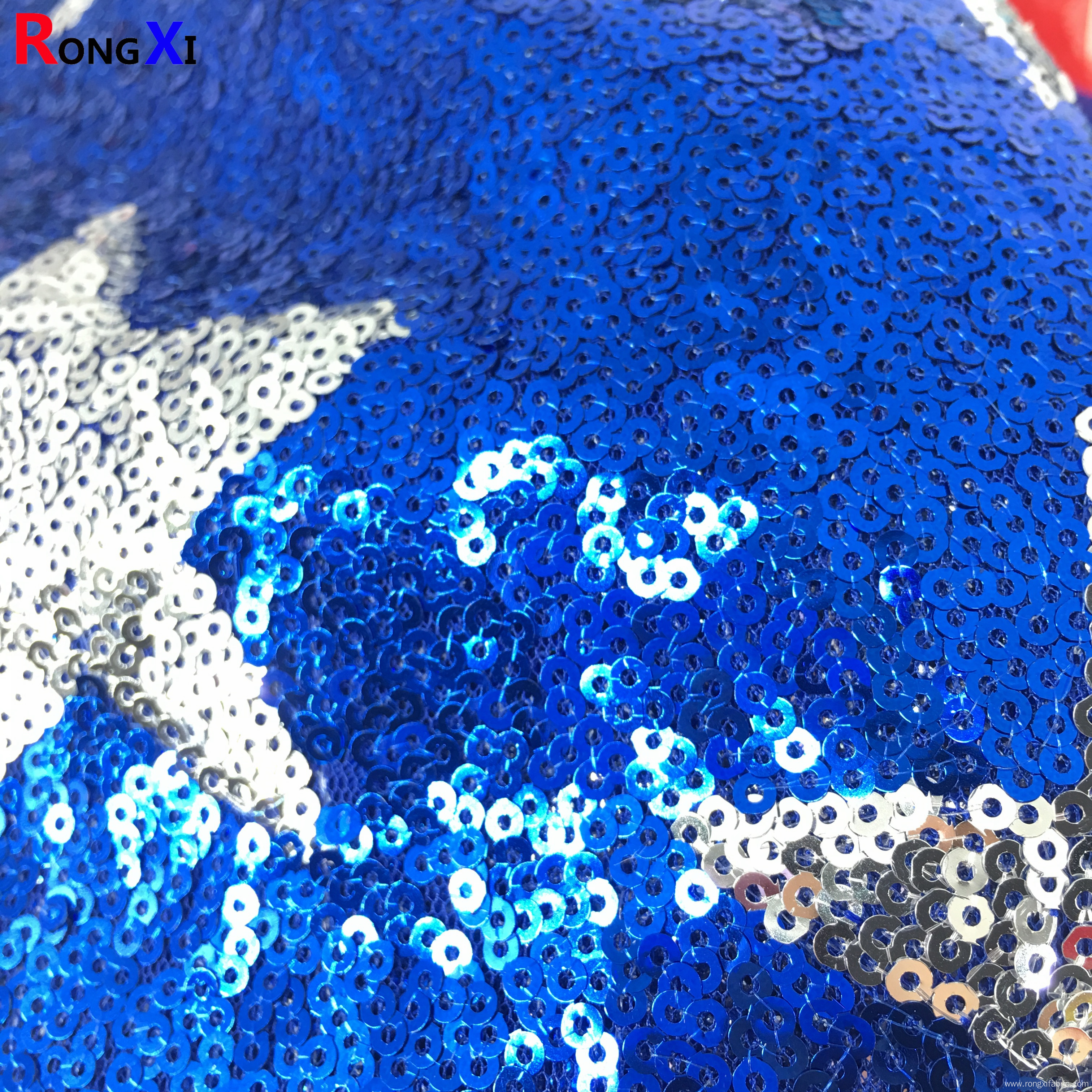 3MM Brand New Round Sequin Embroidered Fabric