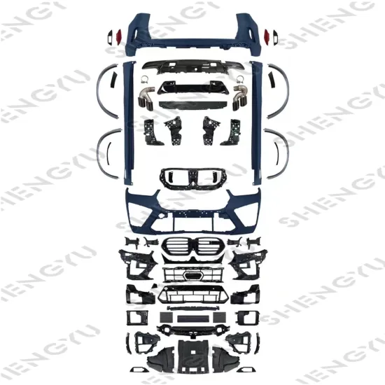 BMW X5 G05/G18 2023+ Car Body Kit: Upgrade to X5M Bumpers with Side Skirts