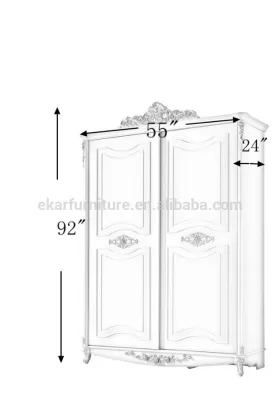 Luxury antique italy Shabby chic wardrobe, armories for sale