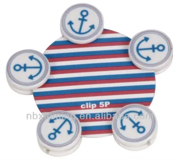 Plastic mini round paper Clip