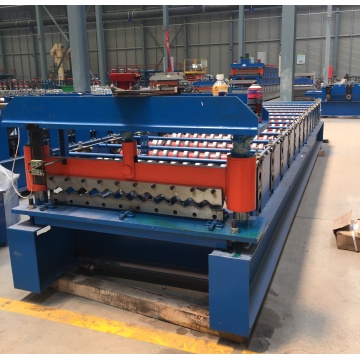 Galvanized corrugated roof sheet forming machine