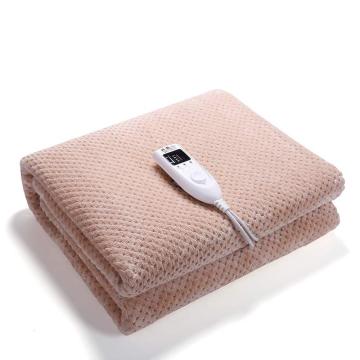 Washable Coral Fleece Electric Underblanket Auto Off