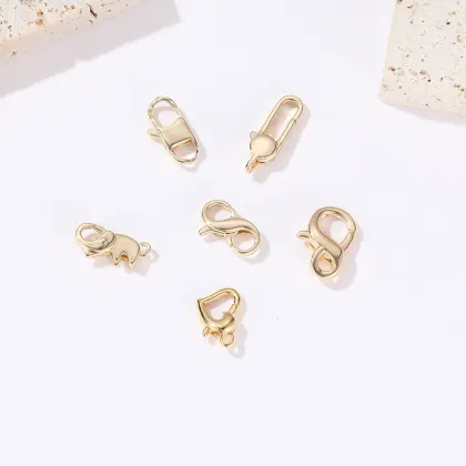 14K Gold Plated Necklace Bracelet Jewelry with Lobster Clasp