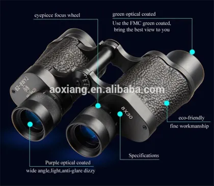 NEW MODEL! RUSSIA DESIGN AX10 8x30 military binoculars,baigish 8x30 binoculars