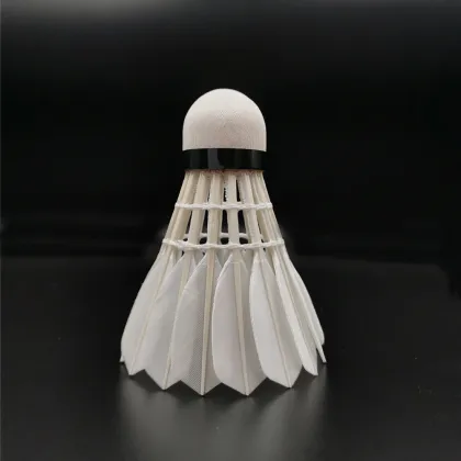 Natural Cork Ball Head Competition Level Shuttlecock