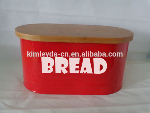 Food-grade Bread Bin With Bamboo Lid