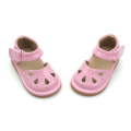 Mix di colori rosa per bambini in pelle PU scarpe cigolanti