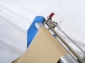 Máquina de saco de papel com cabo de corda torcido
