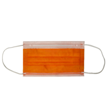 Orange Disposable Mask Dust Mask