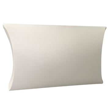 White Elegant Flat Packing Pillow Paper Box