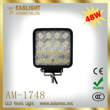 Made in China low price IP 67 6000K 4.3 inch 48w work led light