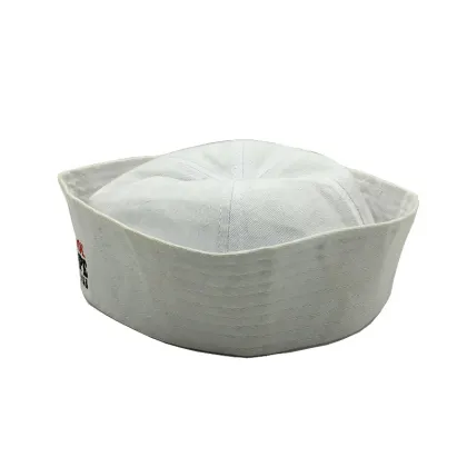 Custom Cotton Sailor Hat with Embroidered Logo