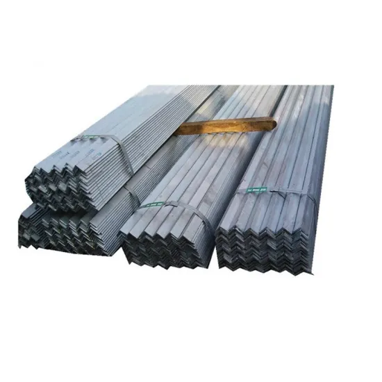Galvanized Angle Steel Bar: 100x100mm L-Shape Carbon Steel with Zinc Plating