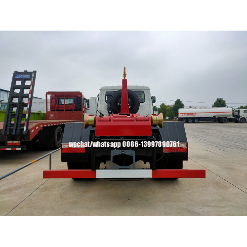 Dongfeng 15tons Hook Lift Garbage Truck without dustbin