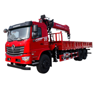 Versatile 12-Ton 5-Section Boom Crane Truck: Ideal for Road Construction, Rescue, and Lifting Operations - Dongfeng D3 6*4