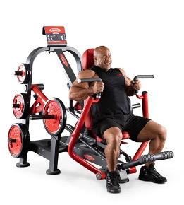 super vertical chest press machine plate loaded strength