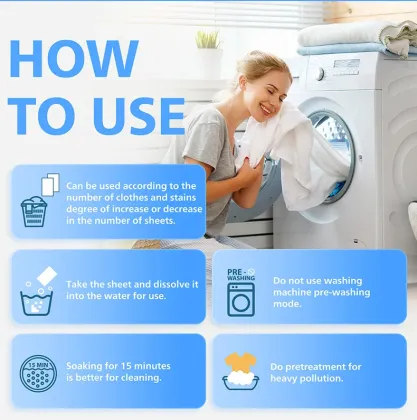 On Hand and Clothes All laundry Detergent Sheet