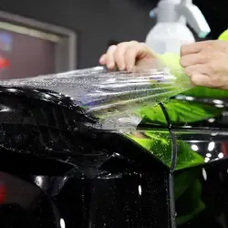 Full-Body Car Protection: Invisible Film, Transparent Paint Surface, Automatic Repair, Anti-Scratch TPU PPF Film