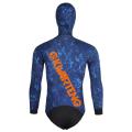 Lycra tweedelig camouflage duiken speervissing wetsuit 3,0 mm