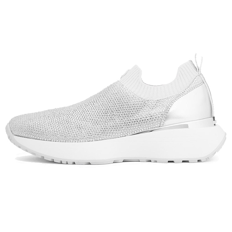 Women's Knit Slip-On Thick Sole Fashion Sneakers
