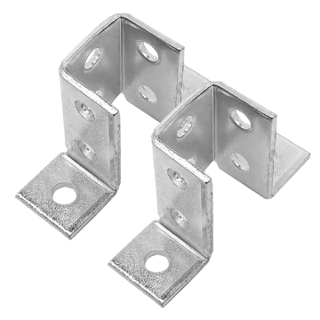 C-Shaped Steel Base Unistrut Fitting Customized Slotted Hot Dip Galvanized