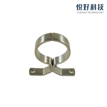 Morsetto per tubi in ottone di alta qualità con finitura cromata