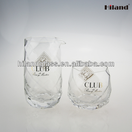 Hot sale promotional clear whisky glasses