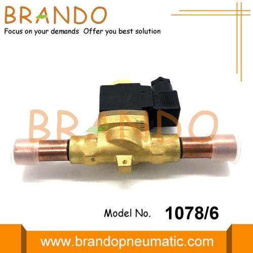 Valvola del solenoide di refrigerazione di tipo Castel 1078/6A6 1078/6A7