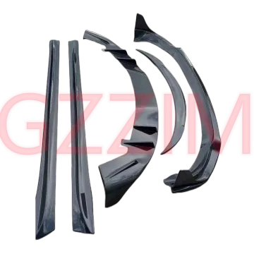 Model Y front rear spoiler body kit