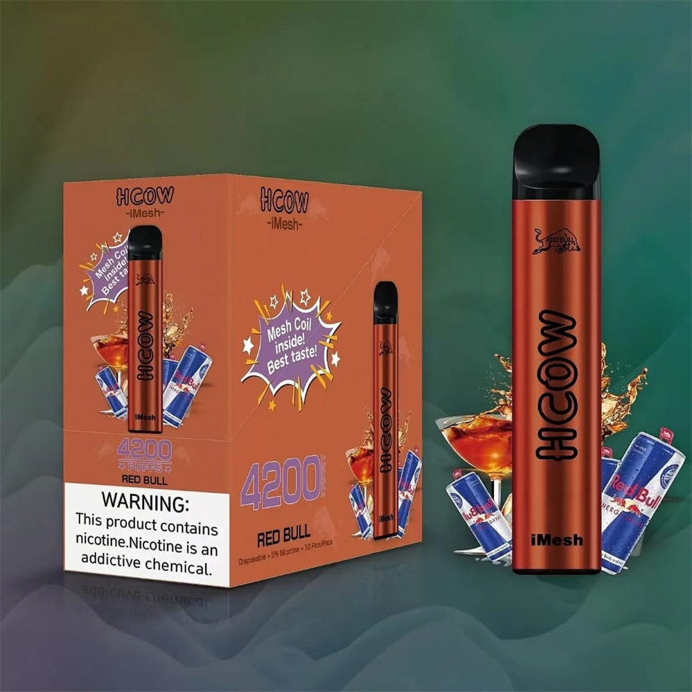 HCOW IMESH الأصلي جهاز Vape Device 4200 PUSHS