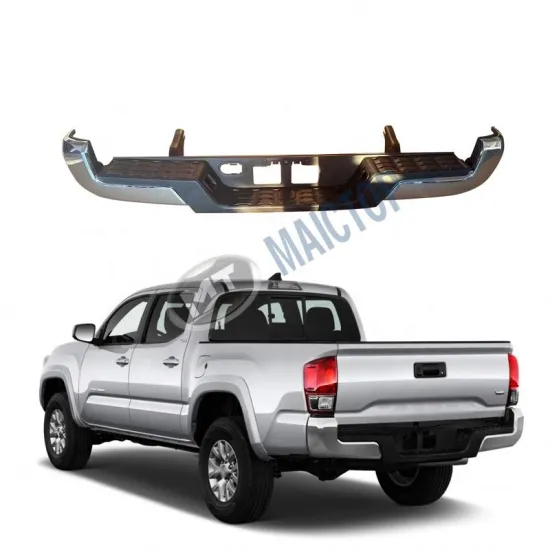 Maictop ABS Plastic Rear Bumper for Tacoma 2016-2019 4x4 Pickup