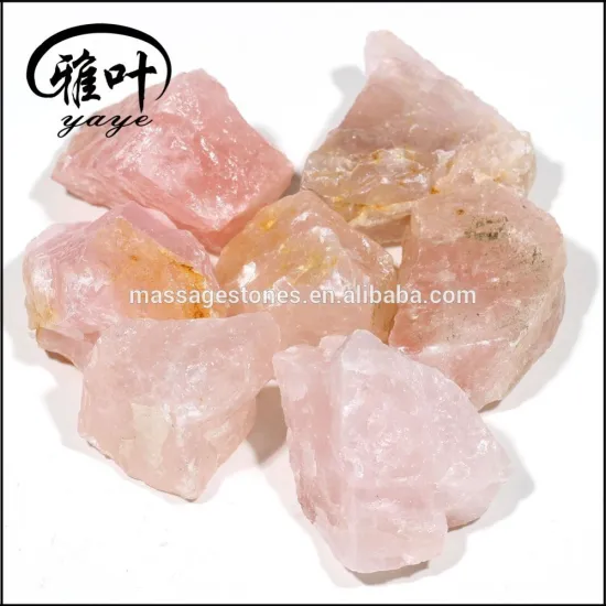 Rose Quartz rough stone emerald gemsotne gifts