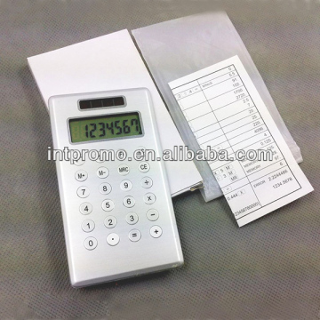 aluminum case dual power slim calculator IP-G501