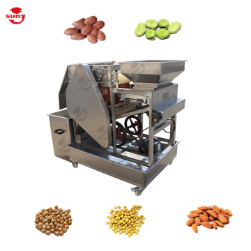 Safe and Reliable Wet Groundnut Almond Peeler